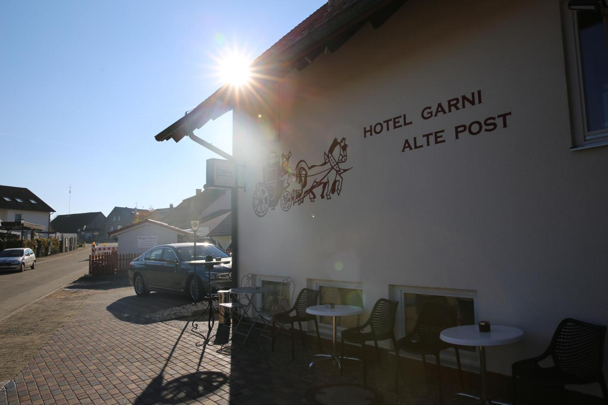 Hotel Garni Alte Post Schallbach Экстерьер фото