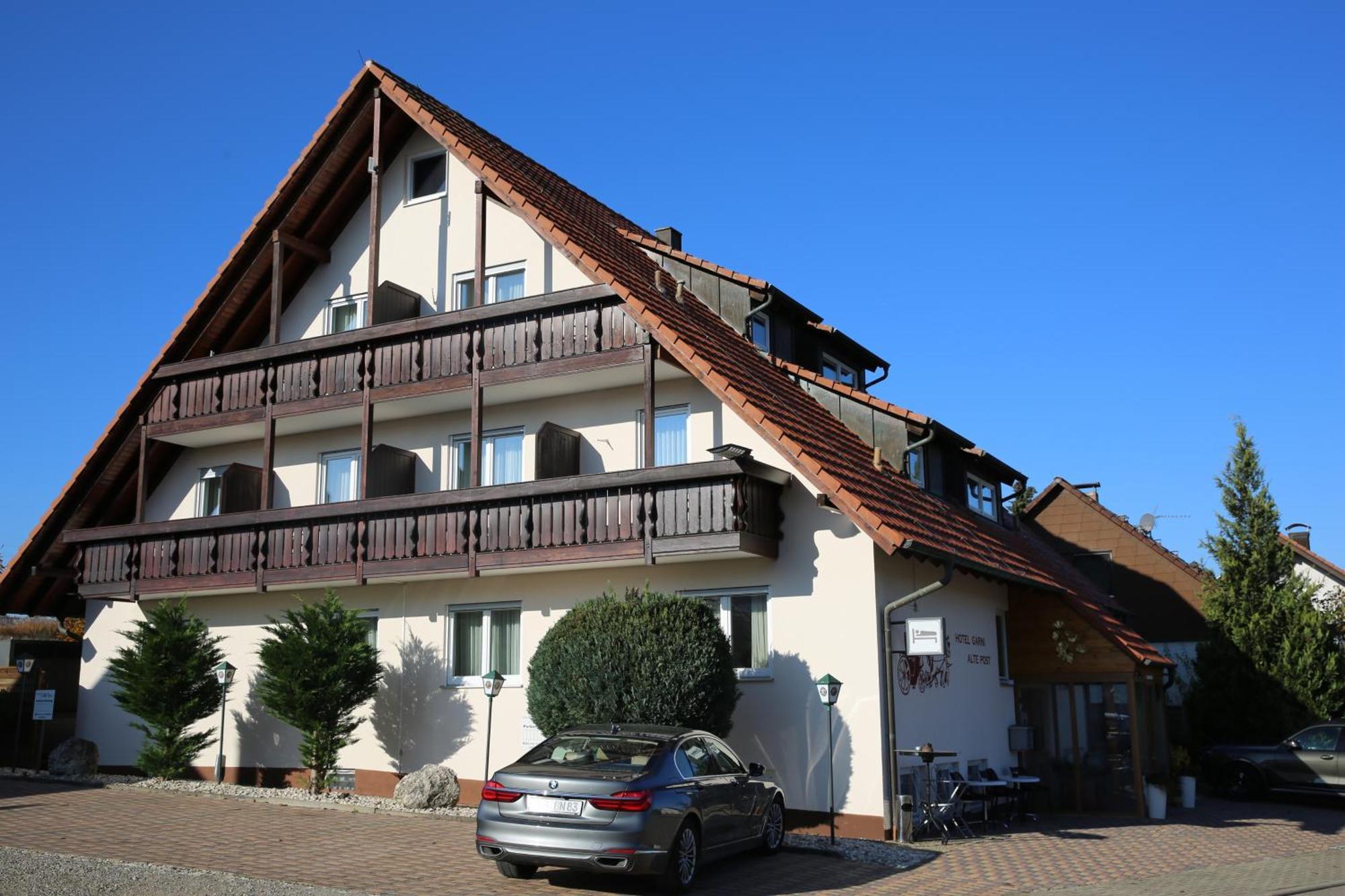 Hotel Garni Alte Post Schallbach Экстерьер фото